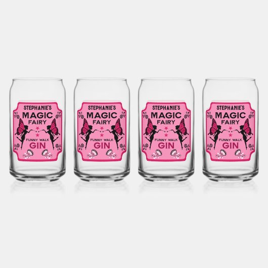 Fairy Princess Magic Gin Dosenglas (Vorderseite)