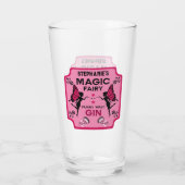 Fairy Princess Magic Gin Glas (Rückseite)