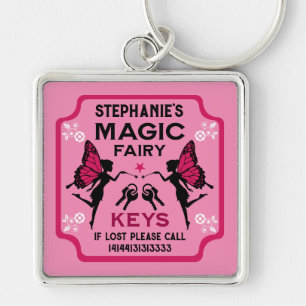 Fairy Princess Magic Key Schlüsselanhänger