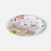 Fairy Princess Magical Castle Pappteller (Schrägansicht)