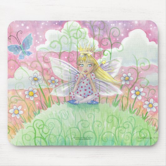 Fairy Princess Mousepad von Molly Harrison (Vorne)
