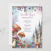 Fairy Princess Party Magical Birthday Bash Einladung (Vorderseite)