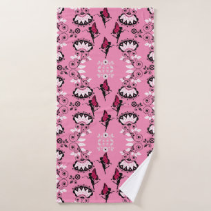 Fairy Princess Pattern Print Badehandtuch