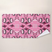 Fairy Princess Pattern Print Badehandtuch (Badehandtuch)