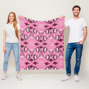Fairy Princess Pattern Print Fleecedecke
