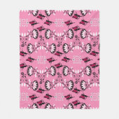 Fairy Princess Pattern Print Fleecedecke (Vorderseite)