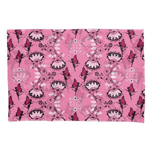 Fairy Princess Pattern Print Kissenbezug (Vorderseite)