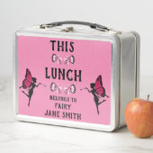 Fairy Princess Pattern Print Metall Brotdose (Beispiel)