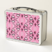 Fairy Princess Pattern Print Metall Brotdose (Rückseite)