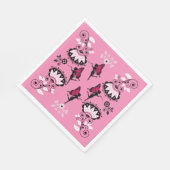 Fairy Princess Pattern Print Serviette (Ecke)