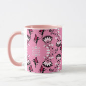 Fairy Princess Pattern Print Tasse (Links)