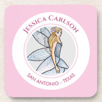 Fairy Princess Petals Dress Fashion Illustration