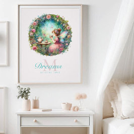 Fairy Princess Rose Garden Tea Holo Inspiration Poster