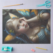 Fairy Princess - Schnitt - Whimsical Seidenpapier (Basteln)