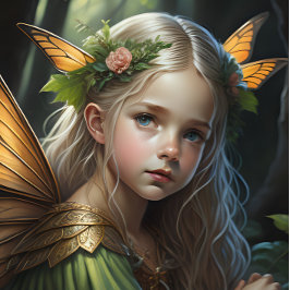 Fairy Princess - Schnitt - Whimsical Seidenpapier