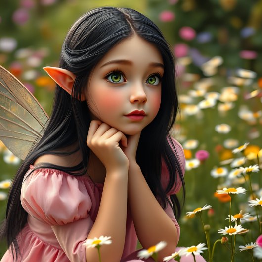 Fairy Princess - Schnitt - Whimsical Seidenpapier