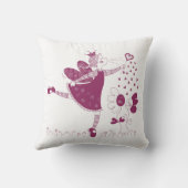 Fairy Princess Throw Pillow Kissen (Rückseite)