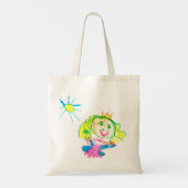 Fairy Princess Tote Bag Tragetasche (Rückseite)