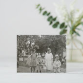 Fairy Princesses (und kleine Brüder) Postkarte (Stehend Vorderseite)