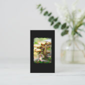 Fairy Psychedelic Mushroom Crazy Fantasy Visitenkarte (Stehend Vorderseite)