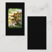 Fairy Psychedelic Mushroom Crazy Fantasy Visitenkarte (Vorne/Hinten)