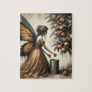Fairy Putting Paches in einer Dose Puzzle