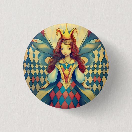 Fairy Queen Button (Vorderseite)