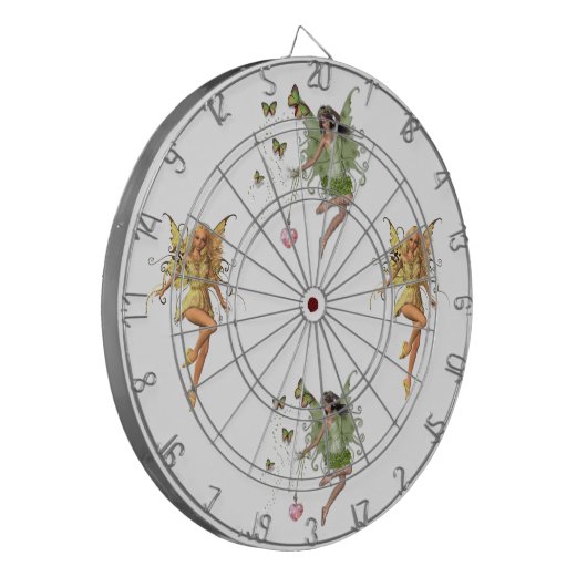 Fairy Queen-Geschenk Dartscheibe (Vorderseite Links)