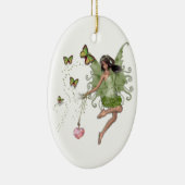Fairy Queen-Geschenk Keramikornament (Rechts)