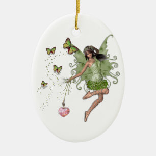 Fairy Queen-Geschenk Keramikornament