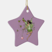 Fairy Queen-Geschenk Keramikornament (Rechts)