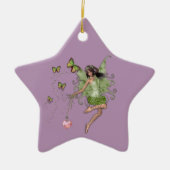 Fairy Queen-Geschenk Keramikornament (Vorne)