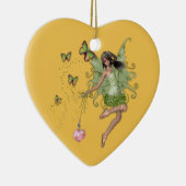 Fairy Queen-Geschenk Keramikornament (Rechts)
