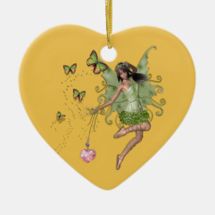 Fairy Queen-Geschenk Keramikornament
