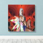 Fairy Queen Leinwanddruck (Insitu (Holzboden))