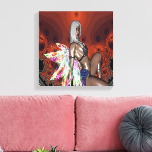 Fairy Queen Leinwanddruck (Insitu (Wohnzimmer))