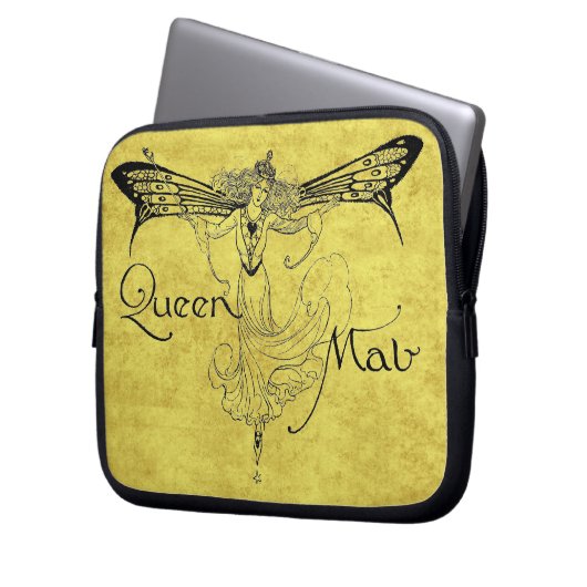 Fairy Queen Mab Laptop Sleeve (Vorderseite Links)