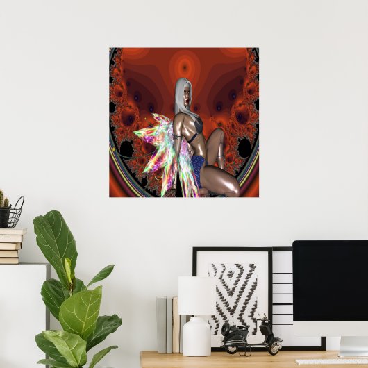 Fairy Queen Poster (Heimbüro)