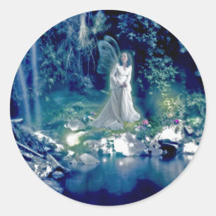Fairy Queen Runder Aufkleber