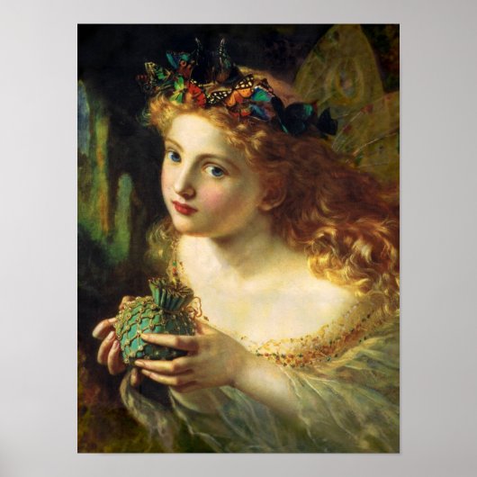 Fairy queen von Sophie Gengembre Anderson CC0015 Poster (Vorne)