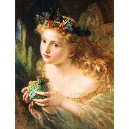 Fairy queen von Sophie Gengembre Anderson CC1210 Poster