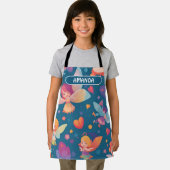 Fairy Rainbow Personalisiertes Muster Schürze (Insitu)