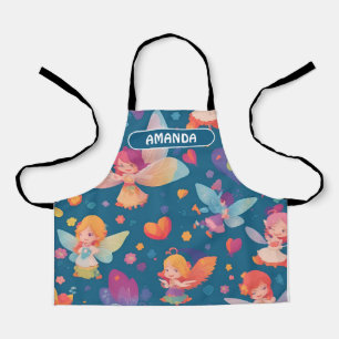 Fairy Rainbow Personalisiertes Muster Schürze