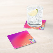 Fairy Rechteckiger Pappuntersetzer (Vor Ort)