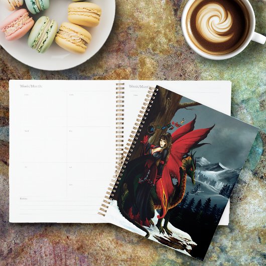 Fairy Red Dragon Fantasy Spring Planer