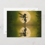 Fairy reflektieren Postkarte (Vorne/Hinten)