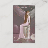 Fairy, Reflektierende Visitenkarte (Rückseite)