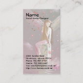 Fairy, Reflektierende Visitenkarte (Vorderseite)