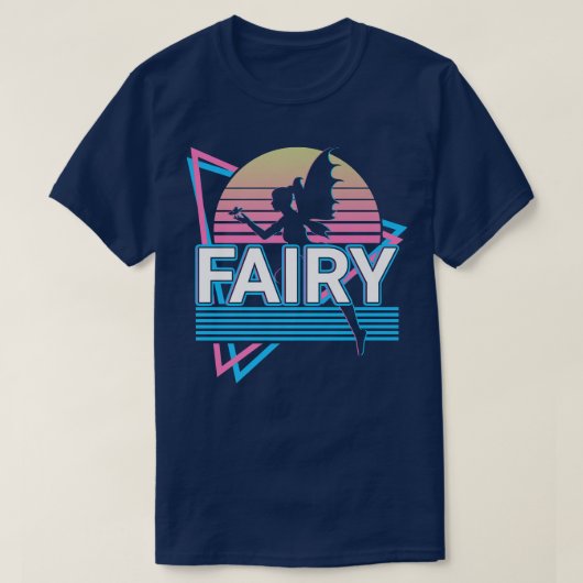 Fairy RetroT-Shirt T-Shirt (Design vorne)