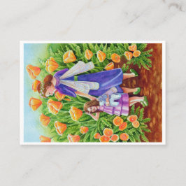 Fairy Rider doppelseitige Akeo-Printwerbung Visitenkarte